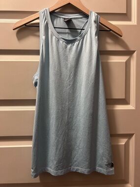 The North Face Pale Blue Athletic Tank